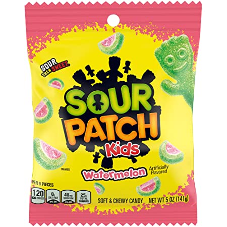 Wholesale Sour Patch Kids Watermelon Peg Bag