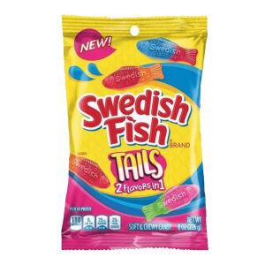 Swedish Fish Big Tails Peg bag 141g