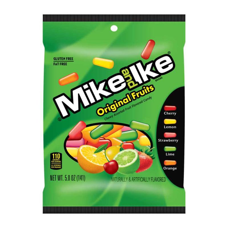 Wholesale Mike and Ike Original Candy Peg Bag (141g Box)