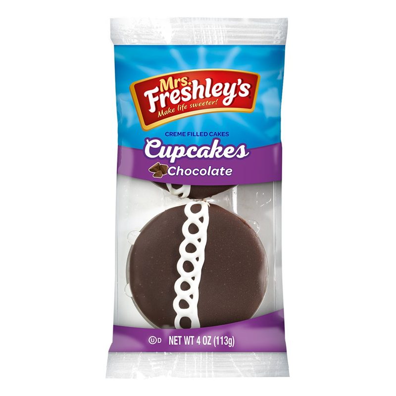 Wholesale Mrs Freshley's Chocolate Cupcake 113g - Case