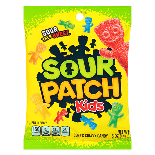 Wholesale Sour Patch Kids Peg Bag