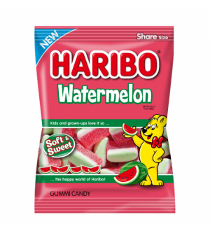 Wholesale Haribo Watermelon Peg Bag