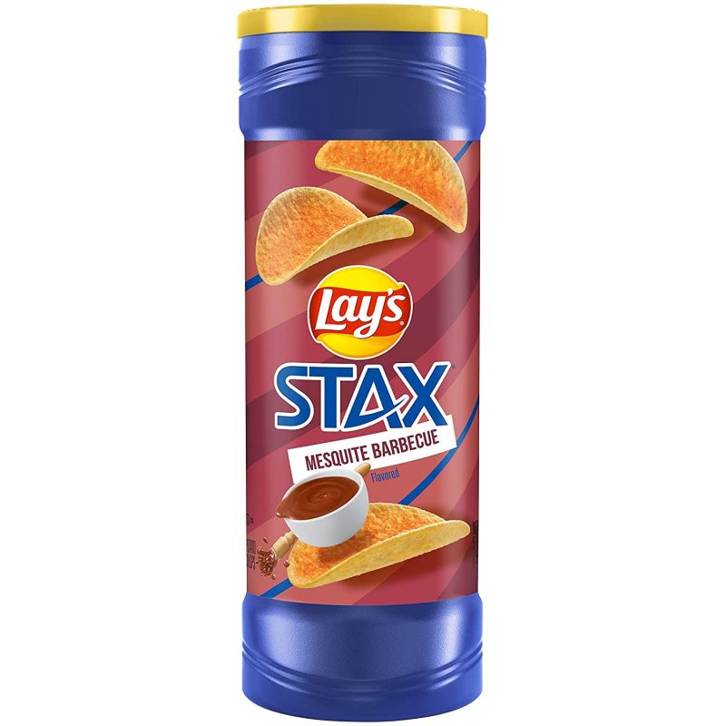 Wholesale Lay's Stax Mesquite BBQ Potato Chips