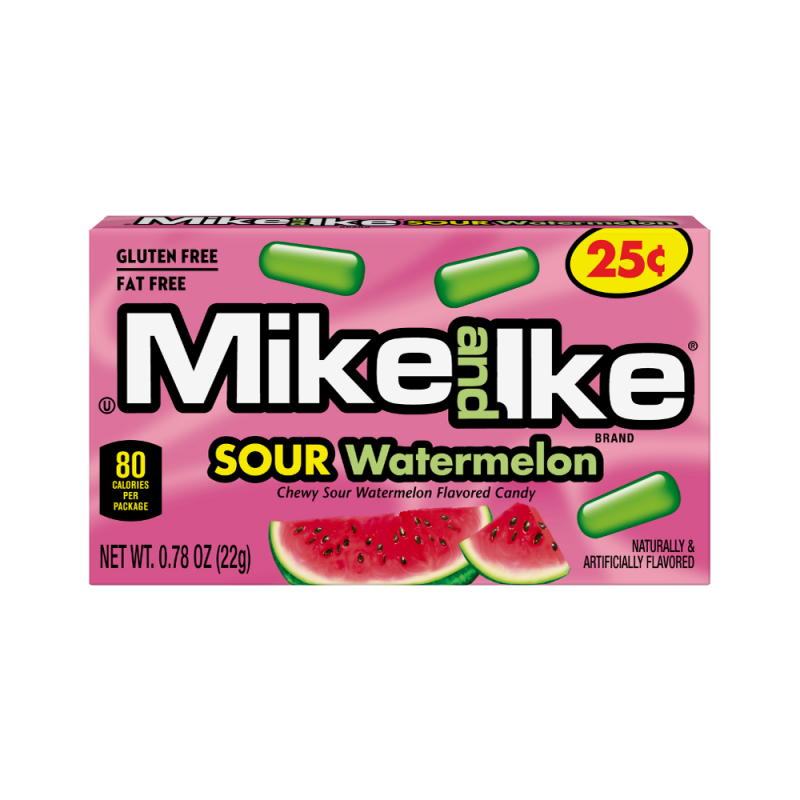 Wholesale Mike & Ike Sour Watermelon Changemaker 22g