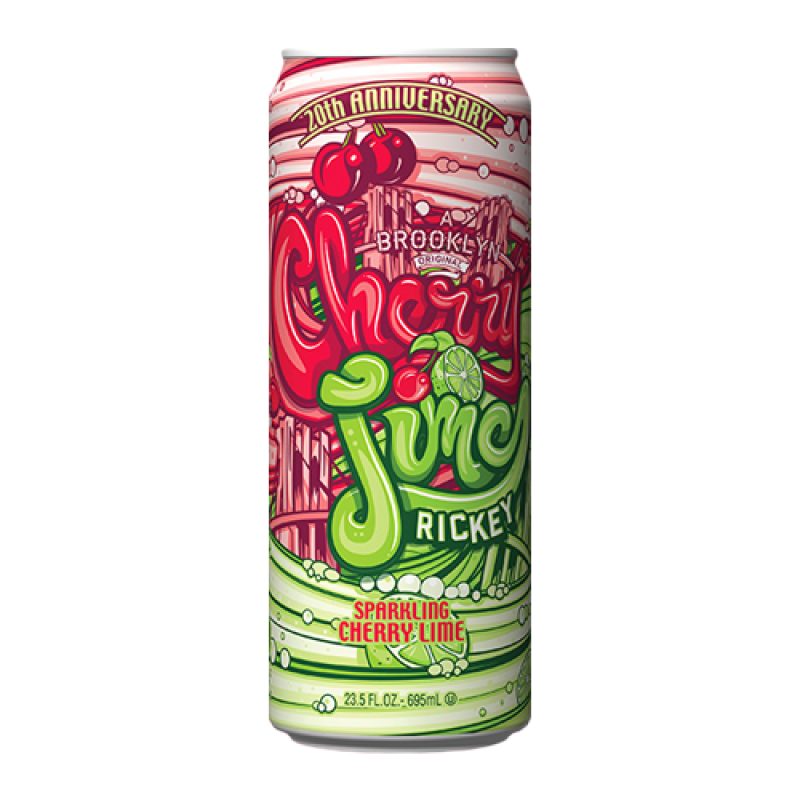Wholesale AriZona Cherry Lime Ricky 695ml Cans - 24 Pack