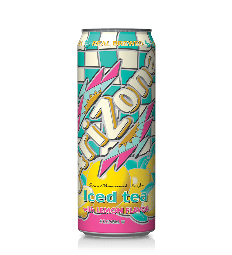 Buy AriZona Lemon Iced Tea 695ml Cans 24 Pack The Kandy King