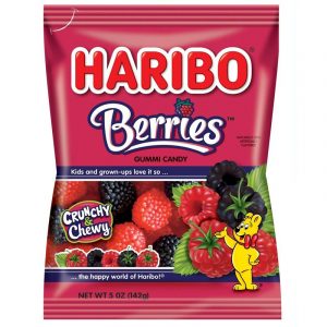 Wholesale Haribo Berries Peg Bag