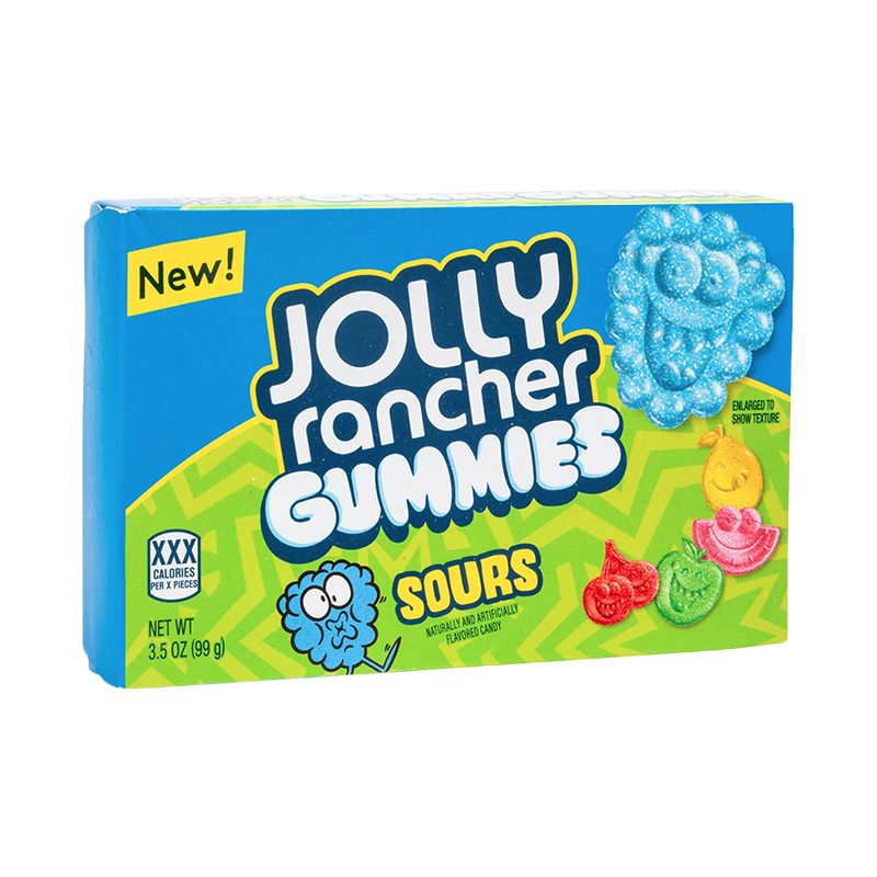 Wholesale Jolly Rancher Gummies Sour Theatre Box (99g)