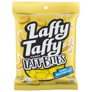 Wholesale Laffy Taffy Laff Bites Banana Peg Bag