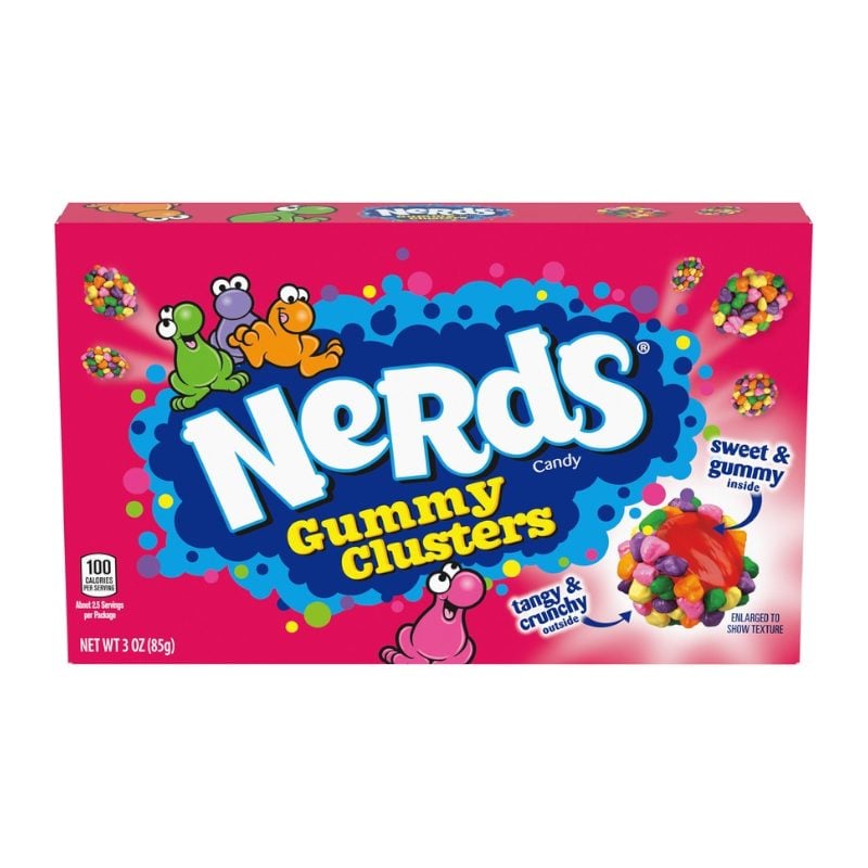 Wholesale Nerds Gummy Clusters Theatre Box (85g)