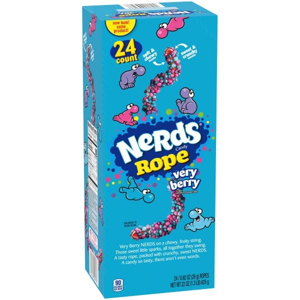 Wholesale Nerds Rope Very Berry 26g - 24 Pack