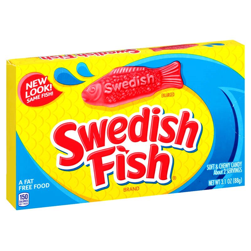 Wholesale Swedish Fish Red Theatre Box (99g)