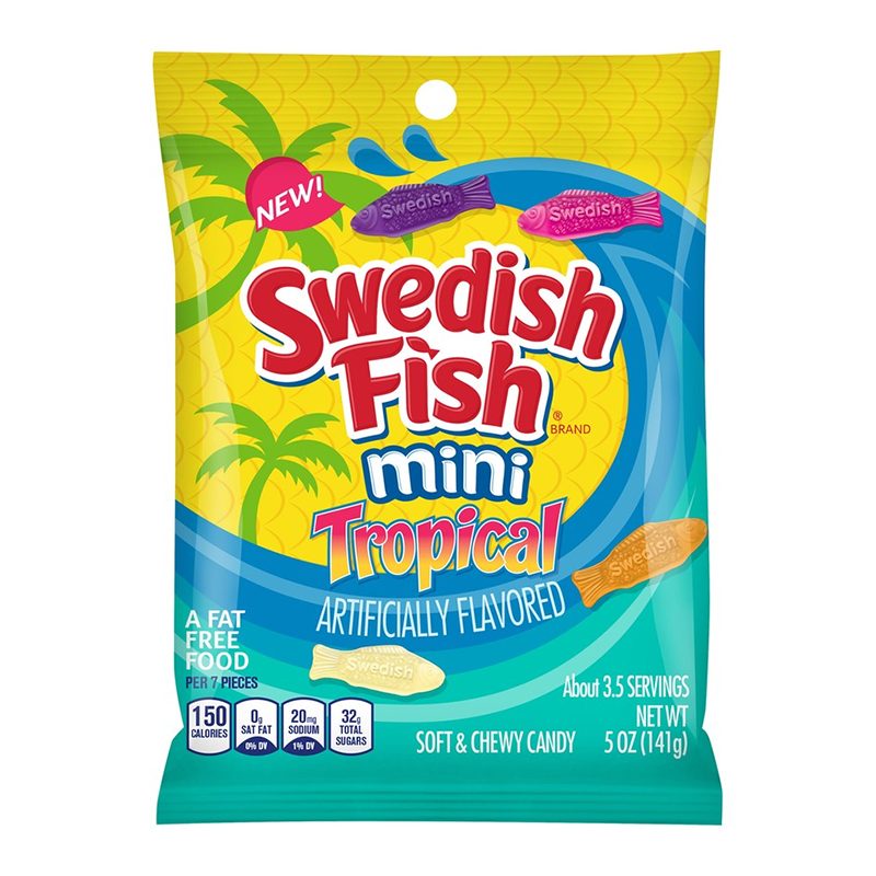 Wholesale Swedish Fish Tropical Peg bag 141g