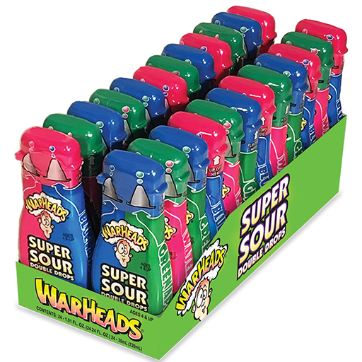 Wholesale Warheads Super Sour Double Drops