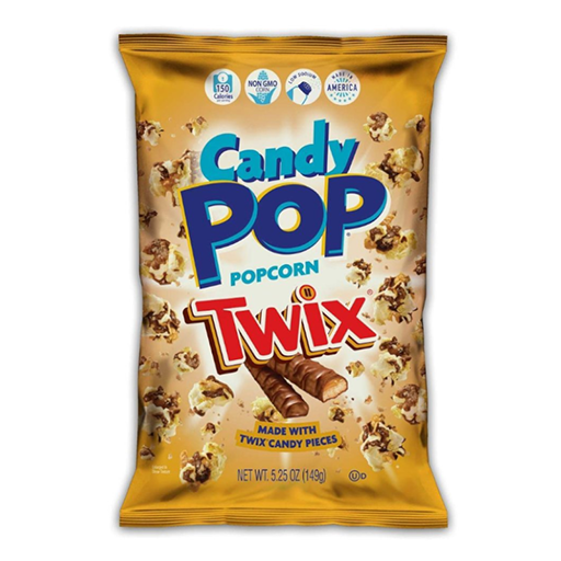 Buy Candy Pop Twix Popcorn (12 x 149g) The Kandy King