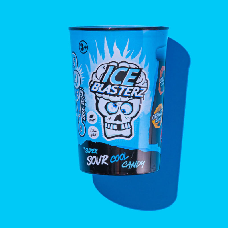 Wholesale Brain Blasterz Super Sour Ice Candy (12x48g)
