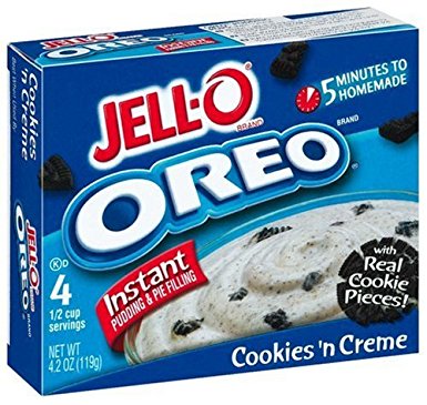 Wholesale Kraft Jell-O Instant Pudding Oreo Cookies & Creme 119g
