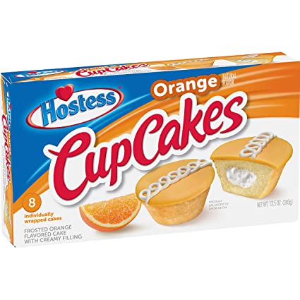 Wholesale Hostess Orange Cupcake