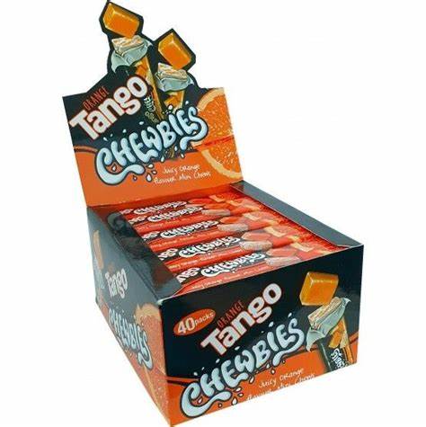 Wholesale Tango Chewbies Orange 40 Pack