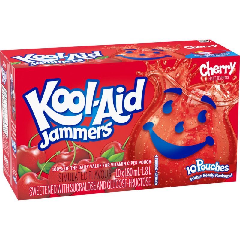 Wholesale Kool-Aid Jammers Cherry (10 x 177ml)