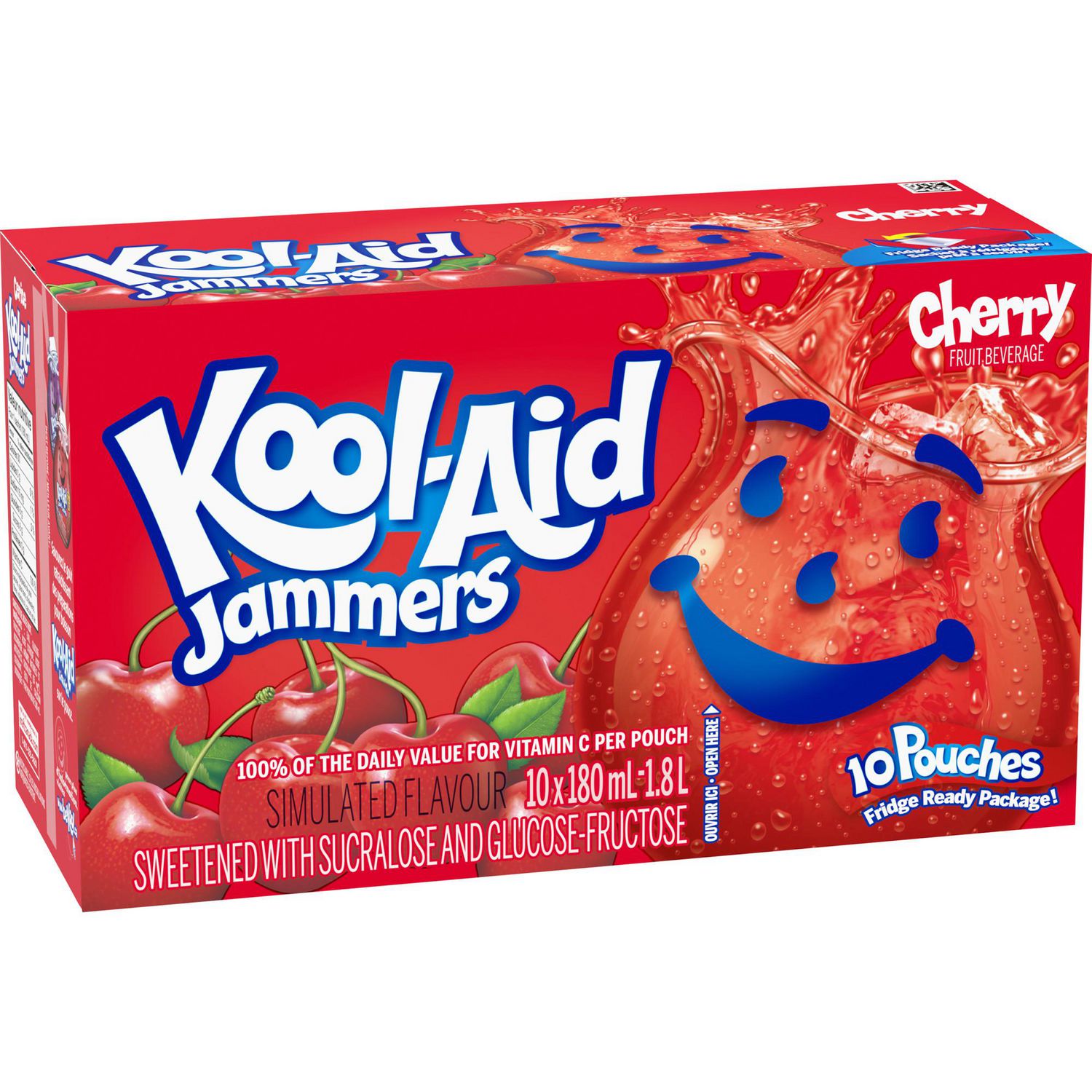 Buy KoolAid Jammers Cherry (40 x 177ml) The Kandy King