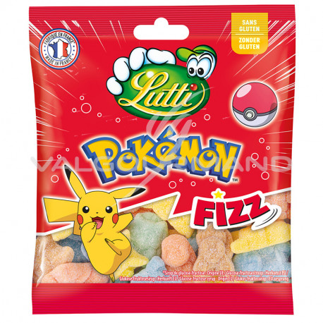 Wholesale Lutti Pokemon Fizz - 16x100g