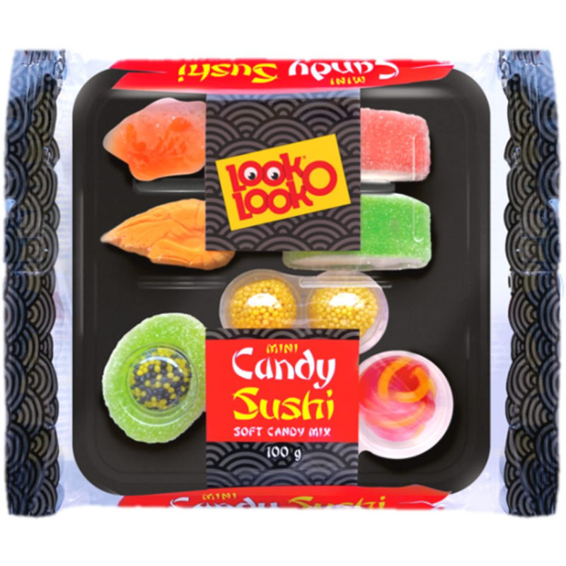 Wholesale Look-O-Look Sushi Tray - 12 x 100g