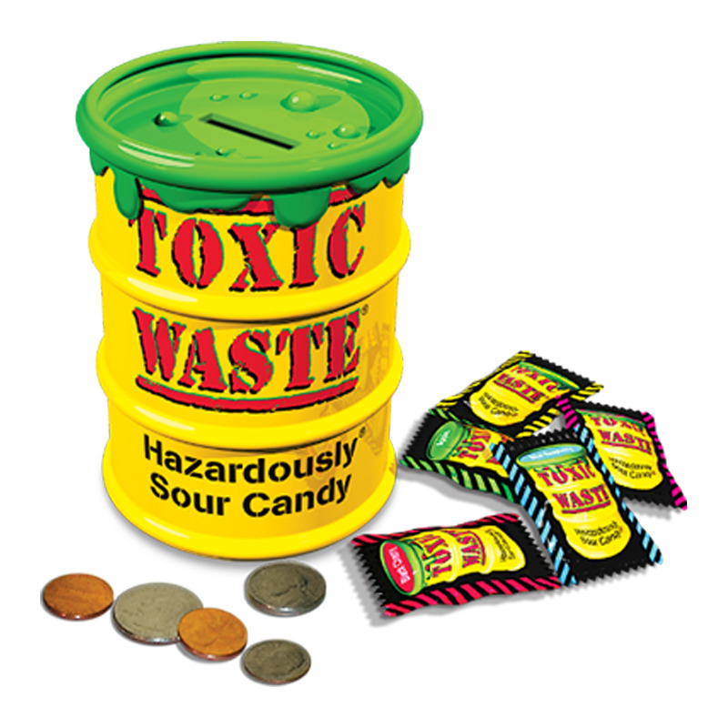 Wholesale Toxic Waste Hazardously Sour Money Banks (84g)