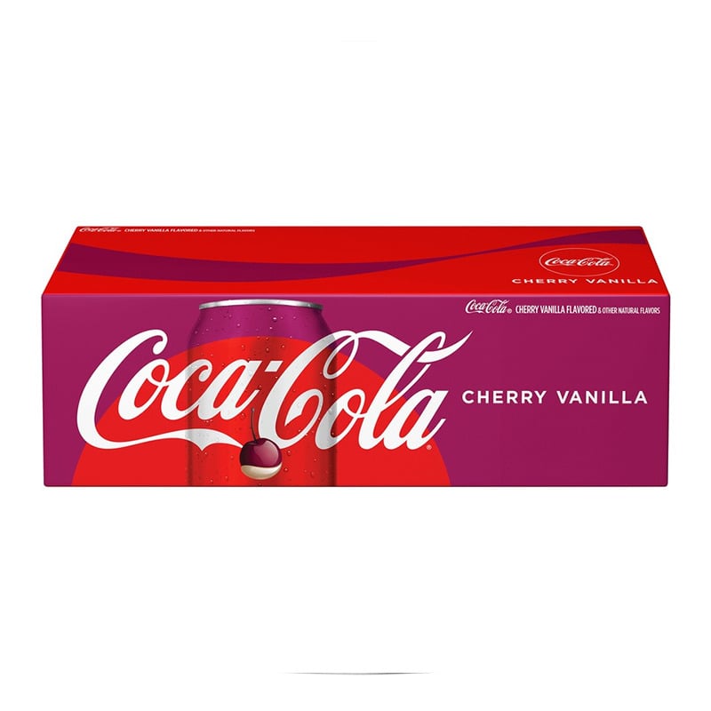 Wholesale Coca Cola Cherry Vanilla Soda Cans 12oz (355ml) 12 Pack