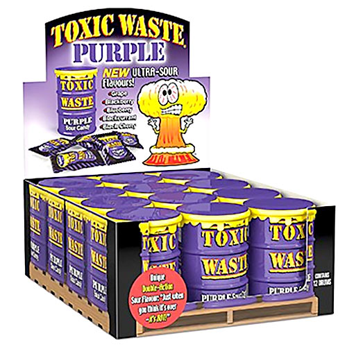Wholesale Toxic Waste Purple Drum (12x42g) 1 Toxic Waste Purple Drum (12x42g)