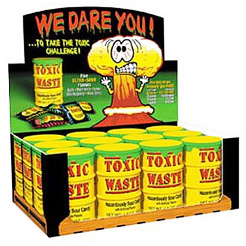 Buy Toxic Waste Yellow Drum (12x42g) The Kandy King