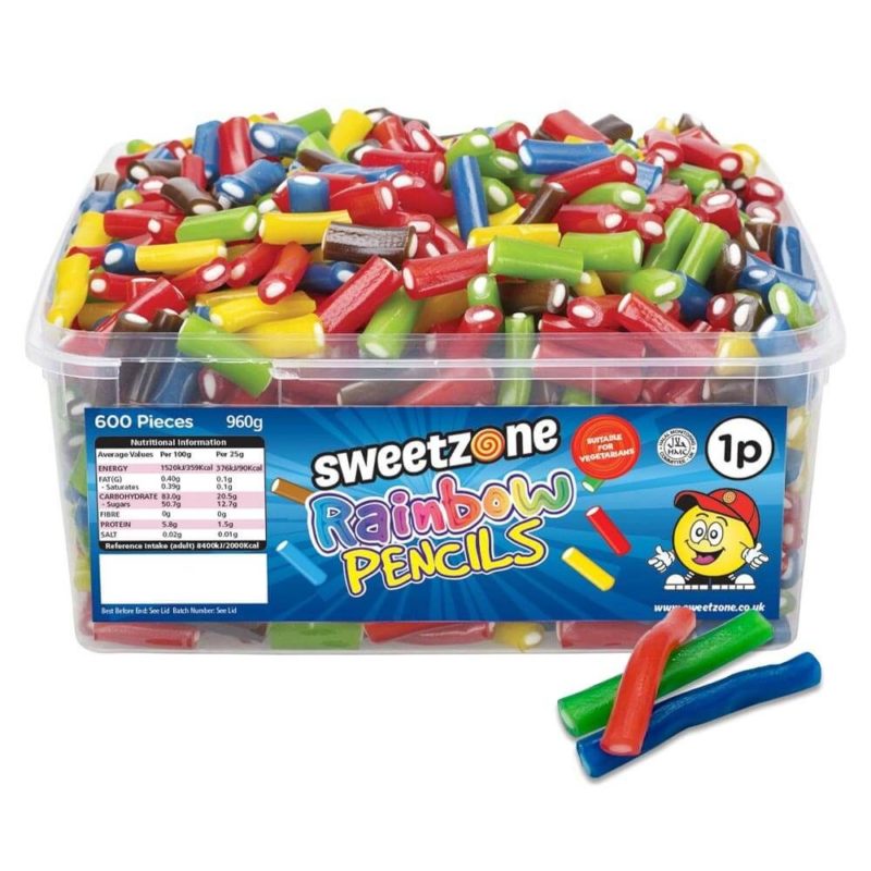 Wholesale Sweetzone Rainbow Pencils 8 x (100x10p)