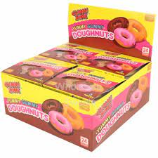 Wholesale Gummi Zone Yummy Gummy Doughnuts (24x21g)