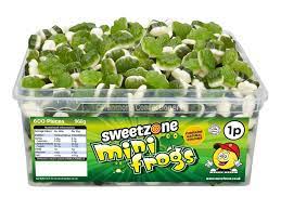Wholesale Sweetzone Mini Frogs (600x1p)