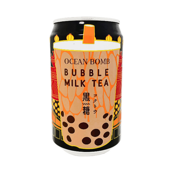 Wholesale Ocean Bomb Brown Sugar Bubble Milk Tea 24 pack x 315ml