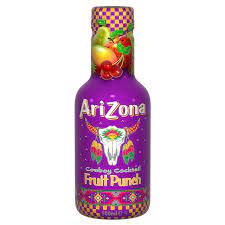 Wholesale AriZona Fruit Punch Bottle 6 x 500ml
