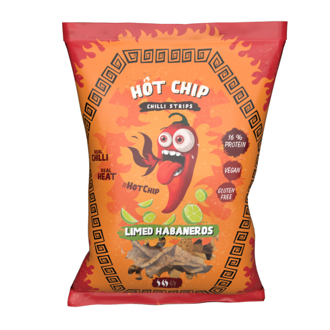 Wholesale Hot Chip Strips Limed Habaneros Flavour