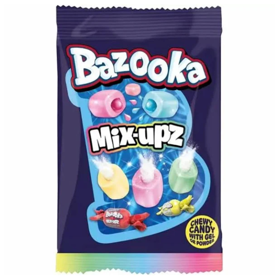 Wholesale Bazooka Mix-upz Bags (12x120g) PM £1 1 Bazooka Mix-upz Bags (12x120g) PM £1