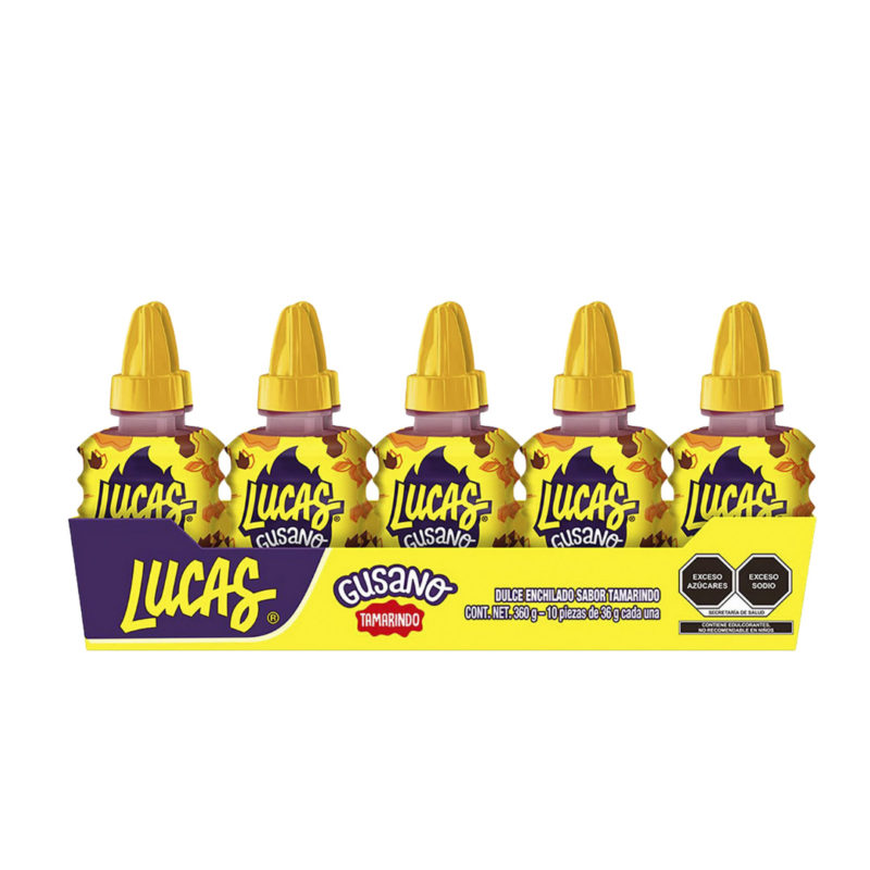 Buy Lucas Gusano Tamarind Tamarindo (10x36g) The Kandy King