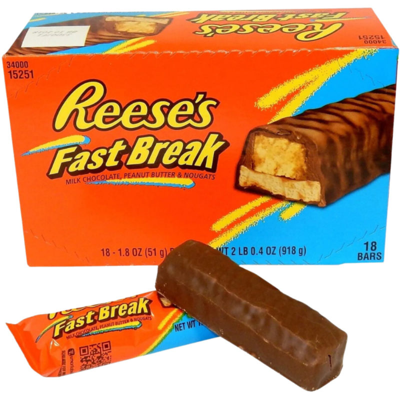 Buy Reeses Fast Break Bars (18x51g) The Kandy King