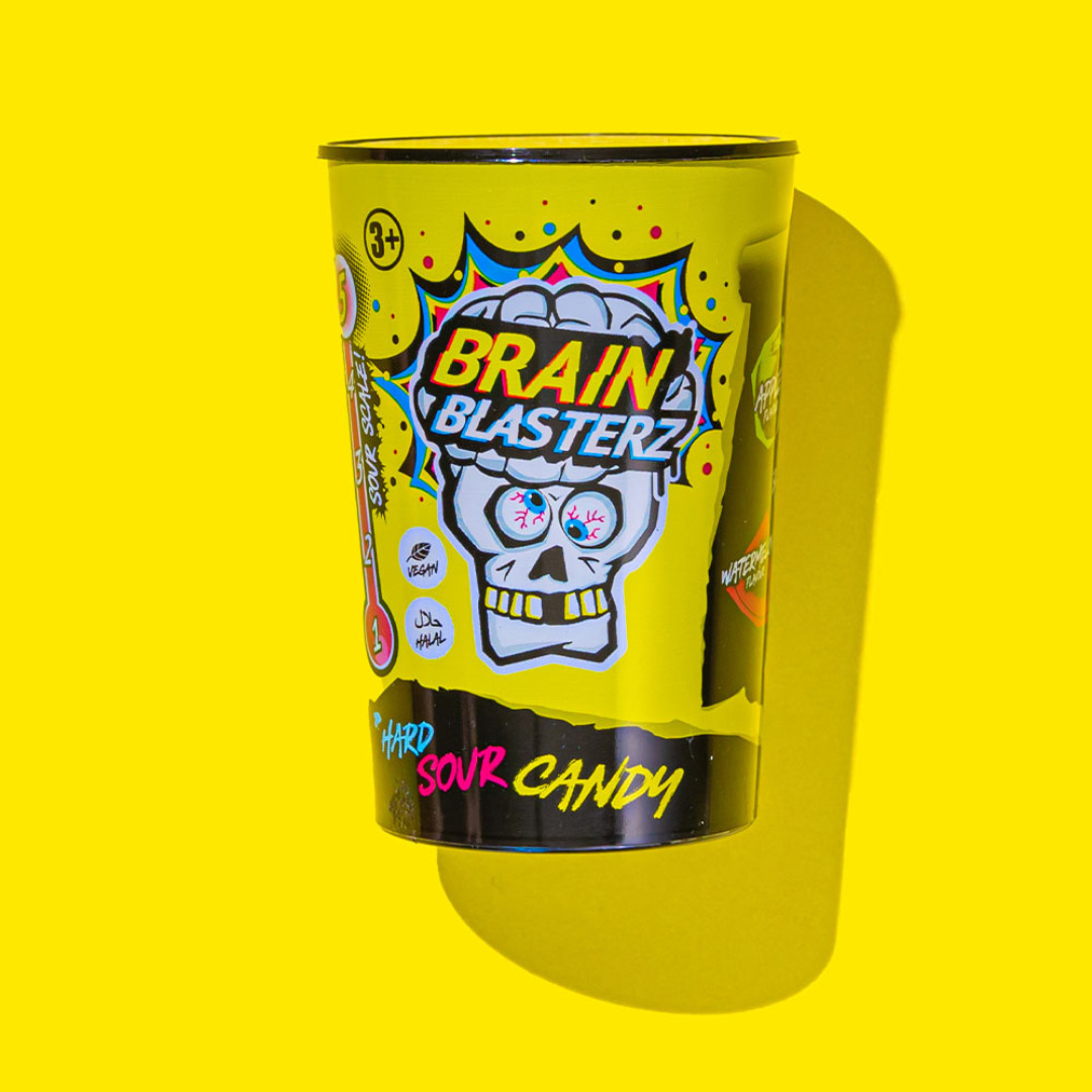 Buy Brain Blasterz Super Sour Candy (12x48g) The Kandy King