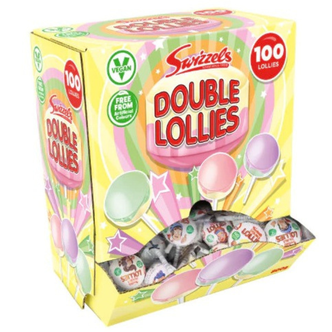 Buy Swizzels Double Lollies (100x8.5g) The Kandy King