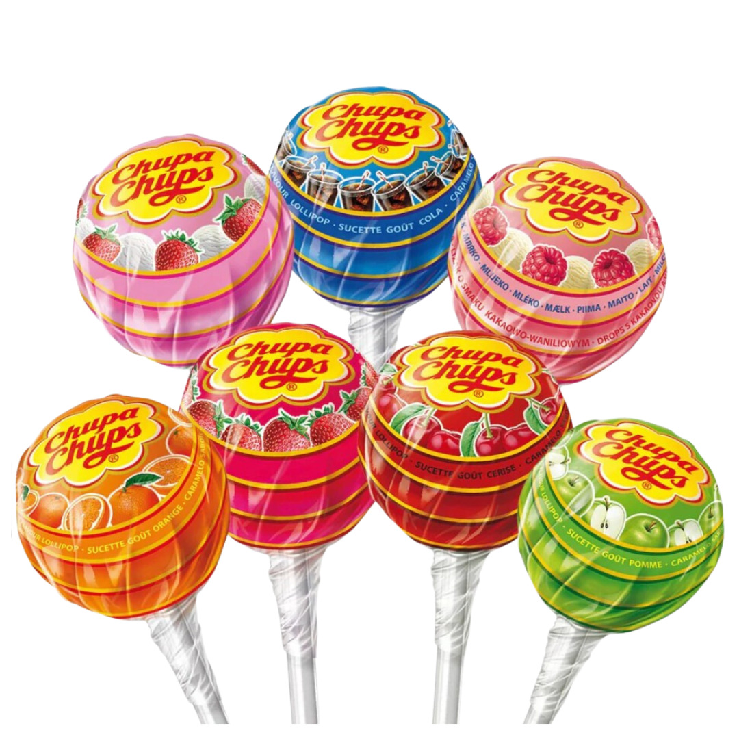 Buy Chupa Chups Assorted Lollipops (200x12g) | The Kandy King