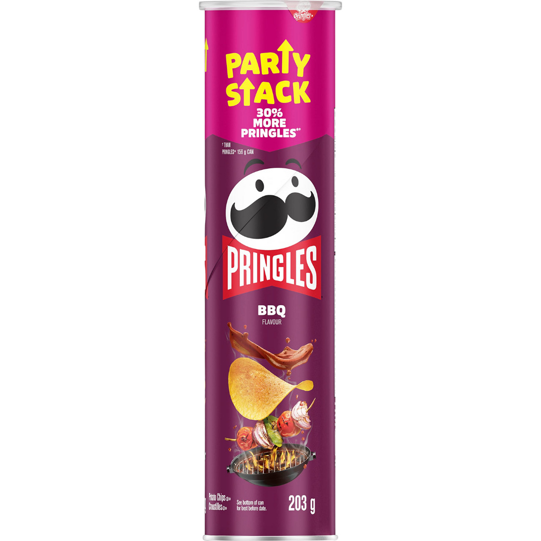 Buy Pringles USA BBQ Party Stack (14x203g) | The Kandy King