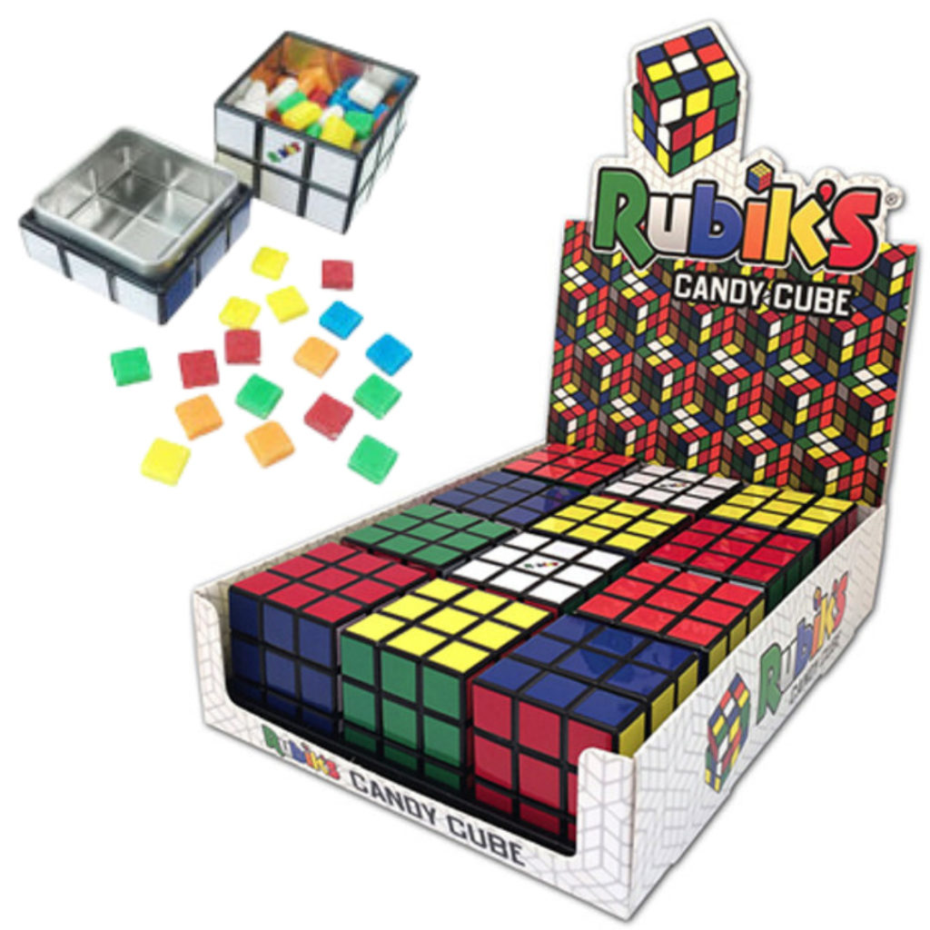 Buy Rubiks Cube Tin (12x42.5g) | The Kandy King