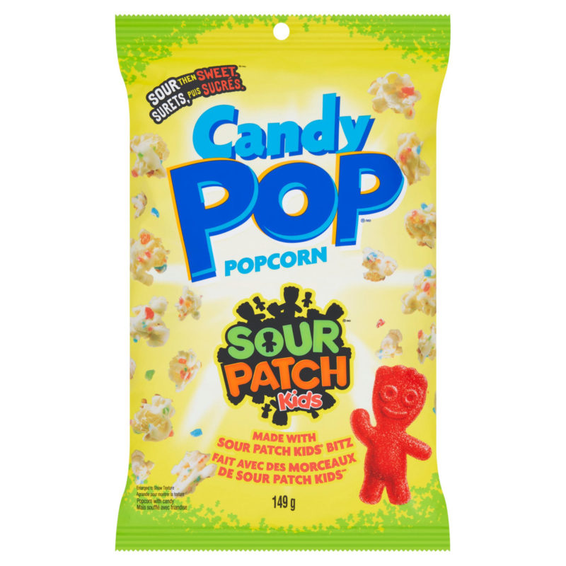 Buy Candy Pop Sourpatch Popcorn USA (12 x 149g The Kandy King