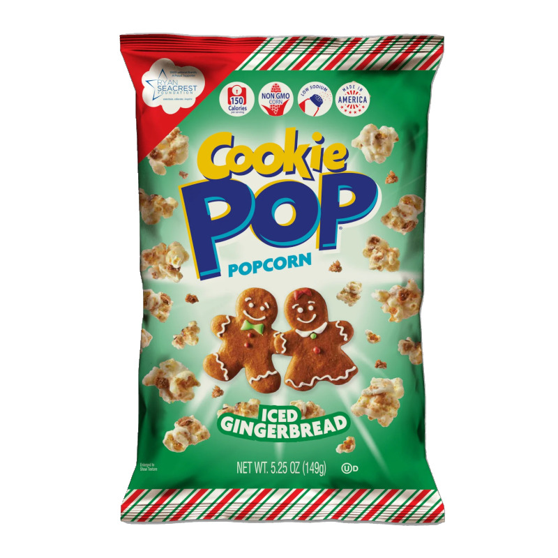 Buy Candy Pop Popcorn Iced GingerBread USA (12 x 149g) The Kandy King