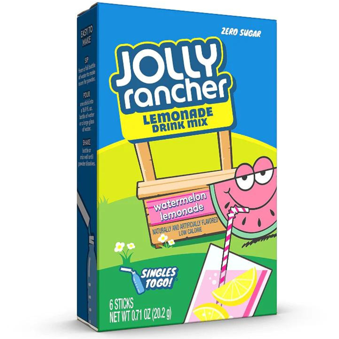 Buy Jolly Rancher Drink Mix Watermelon Lemonade Flavour Zero Sugar