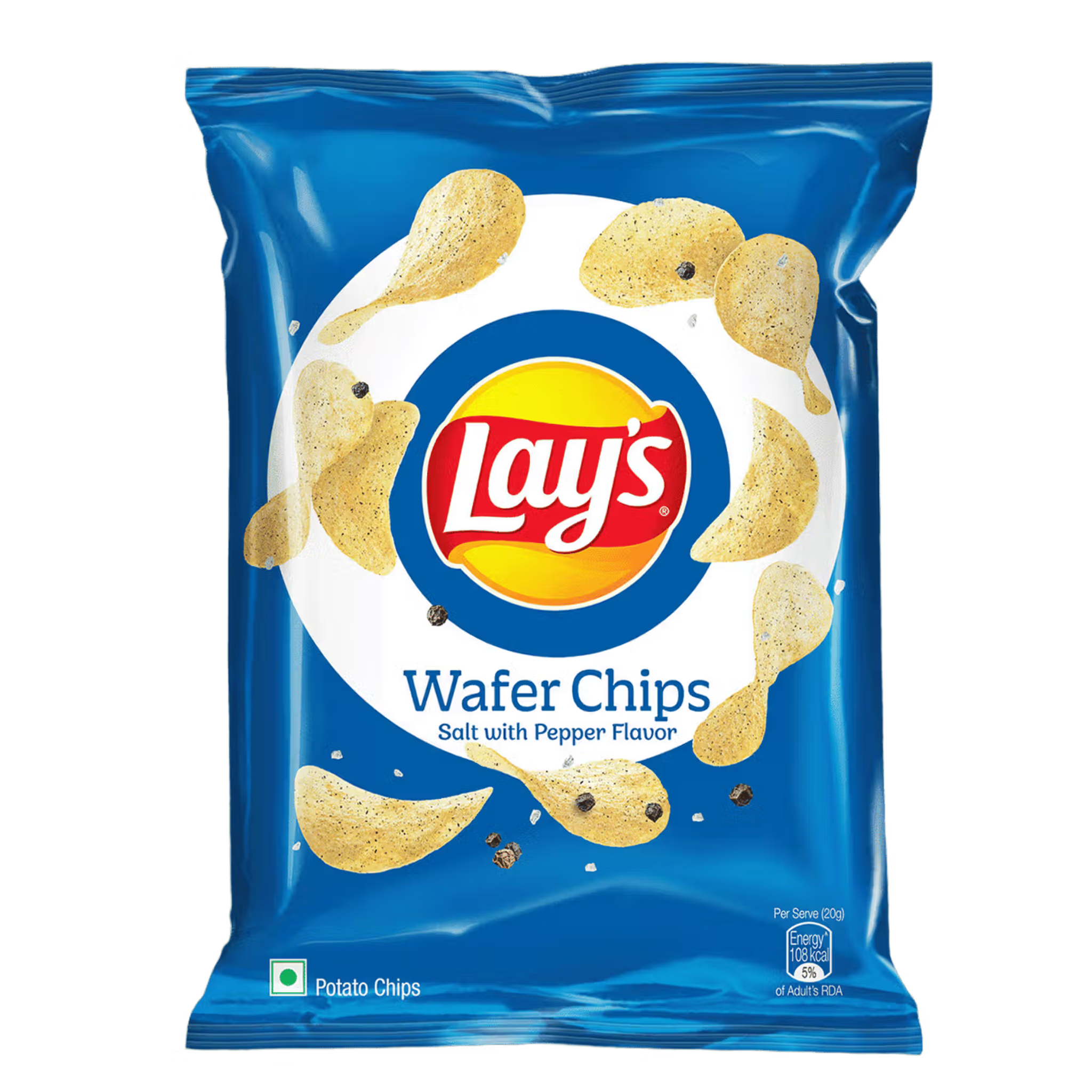 Wholesale Lays Wafer Style Salt with pepper (25 x 53g) 1 Lays Wafer Style Salt with pepper (25 x 53g)