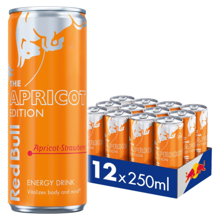 Red Bull The Apricot Edition (12 x 250ml) PMP£1.75